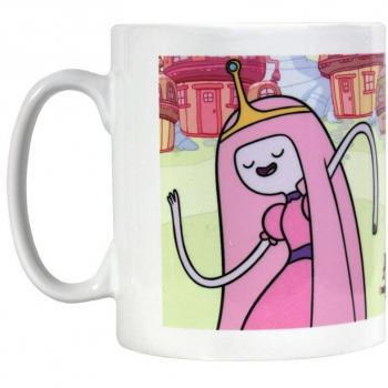 Pyramid International Adventure Time Princess - Taza de desayuno con diseño de princesa Bubblegum
