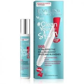 Eveline Cosmetics Clean Your Skin SOS Roll-On Ultra Efectivo 15ml