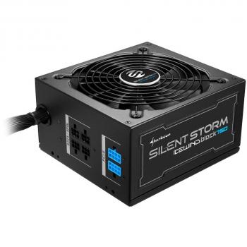 Sharkoon SilentStorm Icewind Black 750W ATX, Fuente de Alimentación, Negro