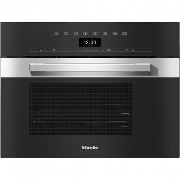 Horno compacto multifunción Miele con vapor y cocción Sous-vide - DG 7440 EDST/CLST