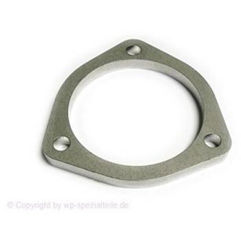 76 mm Cat Brida Conector Acero Inoxidable Pantalones Tubo de escape Turbo Conexión Brida 3 agujeros Cat Brida para Catalizador