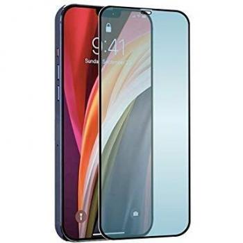 Protector de Pantalla Muvit Tiger Glass Plus Antibacteriano y Anti Luz Azul para iPhone 12 Pro Max