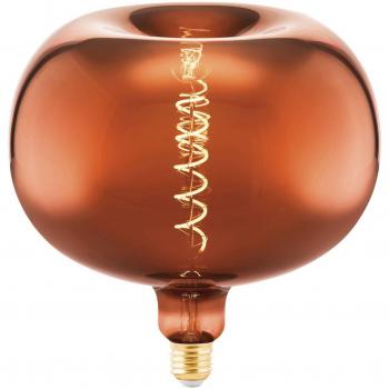 Bombilla LED E27 4W Big Size manzana filamento cobre regulable 1600K 40lm