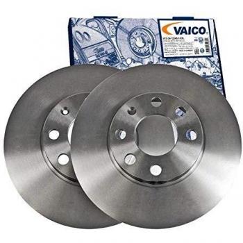 Disco de freno VAICO V40-80037 para OPEL, CHEVROLET y VAUXHALL, calidad original, juego de 2 discos ventilados para eje delantero