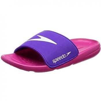 Speedo Atami Core Slide JF Zapatos de Playa y Piscina, Unisex niño, Rosa