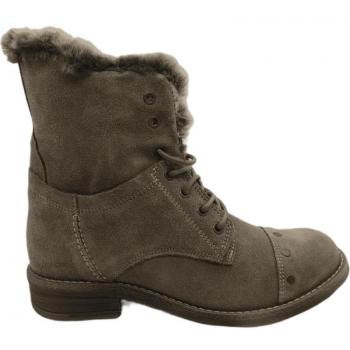 Botín Serraje Mujer Goodstep 8511-AT1 - Estilo Moderno, Color Taupe, Diseño Moderno, Material de Serraje, Ideal para Otoño/Invierno