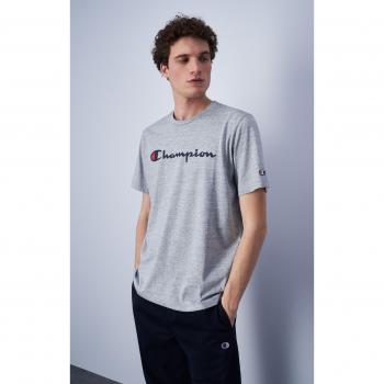 Camiseta de hombre Champion Classic manga corta gris (S)