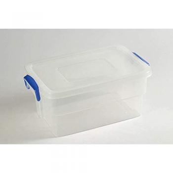 Caja de ordenación Eurobox DENOX de 13 litros con cierre y dimensiones 41x27x18 cm