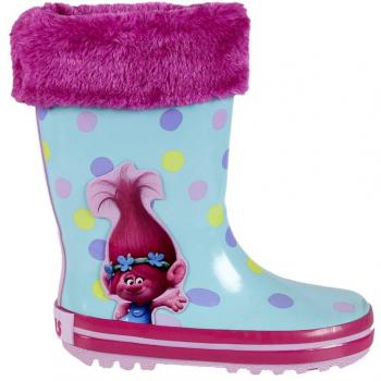 Trolls 2300002322, Botas de Agua para Niñas, Rosa