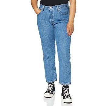 Levi's Chic Blue Cotton 5-Pocket Jeans for Women - W24 | L26