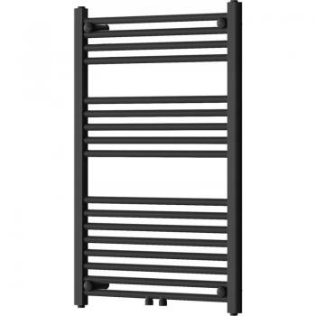 Radiador secatoallas eléctrico de agua 430W, 90x60x3cm, Negro