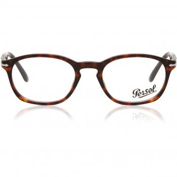 Persol PO3303V 24 Men's Eyeglasses Tortoiseshell Size 53 - Frame Only - Blue Light Block Available