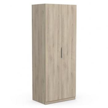 Armario de 2 Puertas Ghost - L79,4 cm - Madera de ingeniería Gris