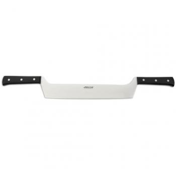 Arcos Serie Universal, Cuchillo Corta Queso Profesional, Hoja de Acero Inoxidable Nitrum 290 mm, Mango de Polioximetileno, POM, Color Negro