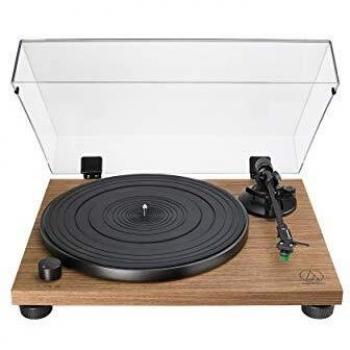 Audio-Technica AT-LPW40WN Wood Base Belt-Drive Turntable
