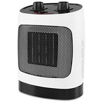 Calefactor cerámico oscilante Orbegozo CR5032 - 3 posiciones, ventilador y ajuste de calor 1000-2000 W