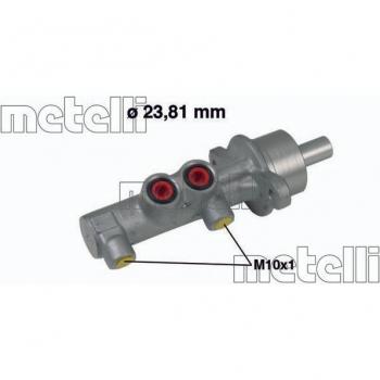 Cilindro principal de freno METELLI 05-0539 con características de alta calidad, diseño preciso, resistencia a la corrosión y compatibilidad con sistemas de frenos estándar
