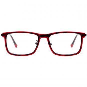 Etnia Barcelona Beijing.A Asian Fit RDBK Men's Eyeglasses Red Size 54 - Blue Light Block Available