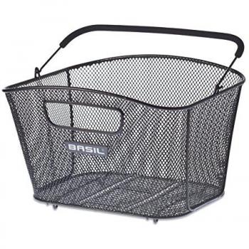 Basil Bold Multi-System Hinterradkorb, Ausführung:Schwarz