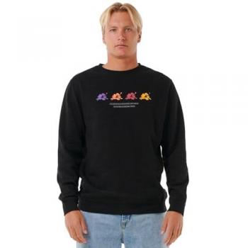 Sudadera Rip Curl Revival Hoffman para hombre en color negro, talla M