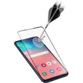 Protector de Pantalla Temperado Transparente con Marco para Samsung Galaxy S10 E y S10 Lite