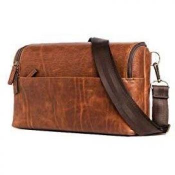 ONA Rockaway - Bolsa de piel para cámara, color coñac antiguo