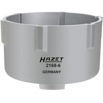 Llave de filtro de combustible HAZET 2168-6, cuadrado hueco 10 mm (3/8), perfil ranurado