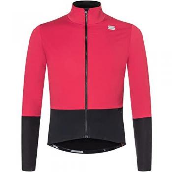 Chaqueta Ciclismo Sportful Total Comfort Roja Negra - Talla M