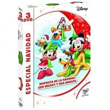 Pack especial navidad mickey y amigos dvd