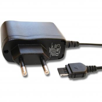 vhbw Cargador 110-220V Compatible con Samsung SGH-D900i, SGH-E200, SGH-E200 Eco, SGH-E230, SGH-E390, SGH-E420 móvil, teléfono