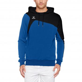 Erima Club 1900 2.0 con capucha para hombre, todo el año, hombre, color azul real/negro, tamaño medium