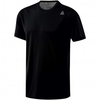 Reebok WOR Tech Top-REGU Camiseta, Hombre, Negro, L