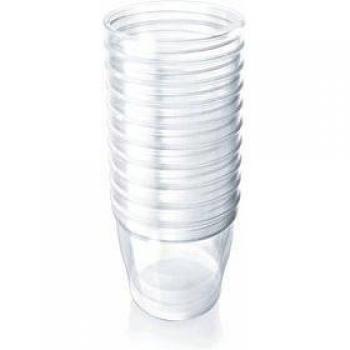 Avent Via recipientes de leche materna vasos sin tapa 10x180ml