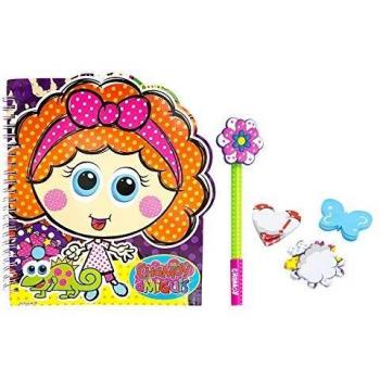 Chamoy- ARTEFACTO ANOTADOR ANTIOLVIDOS Cuaderno con accesorios, Multicolor
