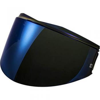 LS2 FF399 Valiant Pantalla Iridium Blue para Casco de Moto (un tamaño)