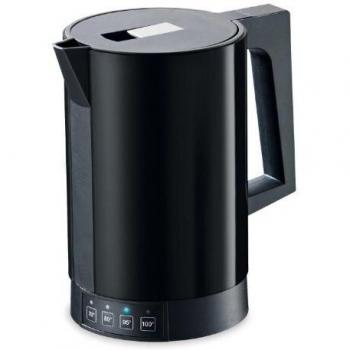 Tetera Eléctrica Ritter Fontana 5, 1,1 L, 2800 W, Control de Temperatura, Color Negro