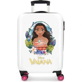Maleta de cabina infantil Vaiana Disney con diseño rígido y capacidad de 34 litros