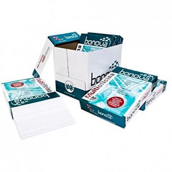 Paquete de Folios A4 Blanco 500 Hojas 80g para Impresora y Fotocopiadora - Material de Papelería Ideal para Oficina, Colegio y Manualidades