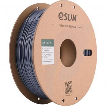 Filamento 3D eSUN EPETG+HS Gris Sólido 1,75mm 1kg