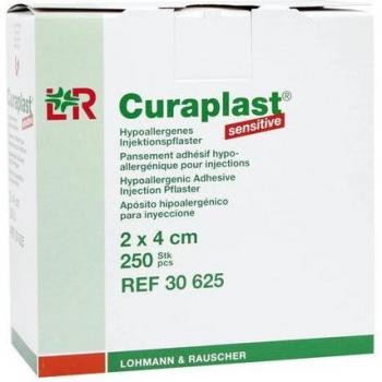Curaplast Sensitive Injection Plaster 2x4cm, 250 Pieces
