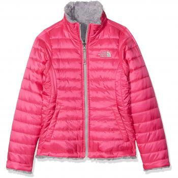 The North Face G Reversible Mossbud Swirl Chaqueta, niñas, Rosa