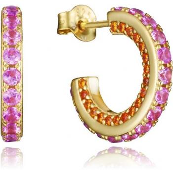 Pendientes Viceroy Elegant de Plata de Ley con Baño de Rodio y Circonitas