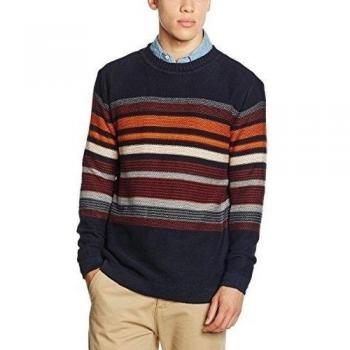 Springfield AR GG7 Jacquard C/Raya PO, Jersey para Hombre, Marine Blue, XL