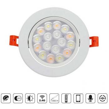 Foco SKATT 9W RGB+CCT (2.4GHz) RGB + Blanco dual