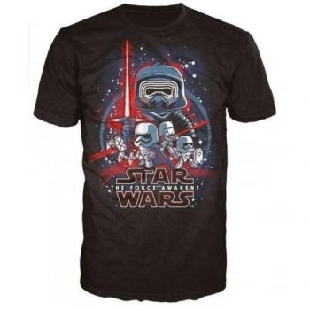 Camiseta Star Wars Pop El Despertar de la Fuerza Talla S