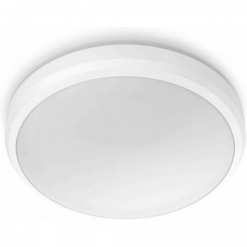 Plafón LED Exterior Philips Doris 6W 4000K IP54 Blanco