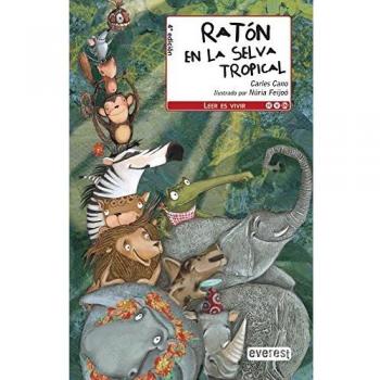 Ratón en la selva tropical