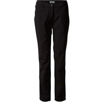 Craghoppers KiwPro Sshell TRS Pantalones, Mujer, Negro, 12
