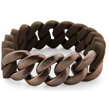 The-Rubz 07-100-249 Pulsera de Hombre con acero inoxidable