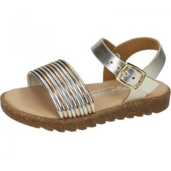 Sandalias para niña CONGUITOS NV130157-0371 color platino, suaves y cómodas, con hebilla, ideales para verano